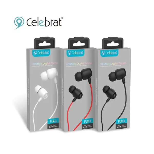 Celebrat FLY-1 In-Ear Wired Earphones - photo 3 - Shopo.lk