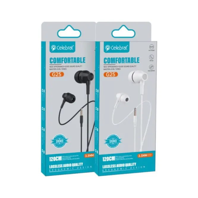 Celebrat G25 3.5mm Earphone - photo 2 - Shopo.lk