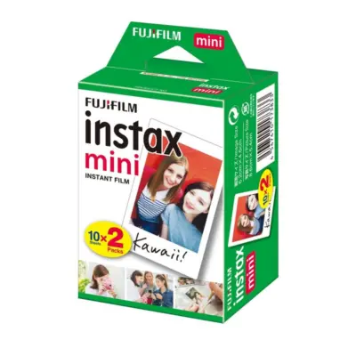 Fujifilm Instax Mini instant film twin pack 20 sheets