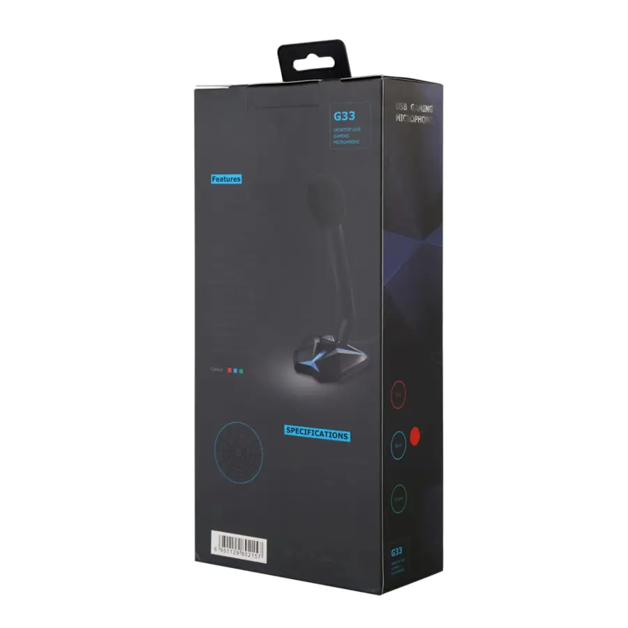 G33 Desktop USB Gaming Microphone - photo 3 - Shopo.lk