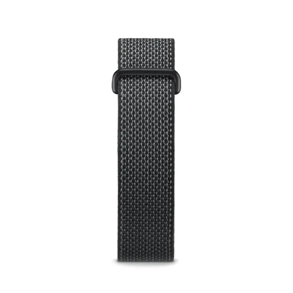 Google Fitbit Air Obsidian black textile wristband