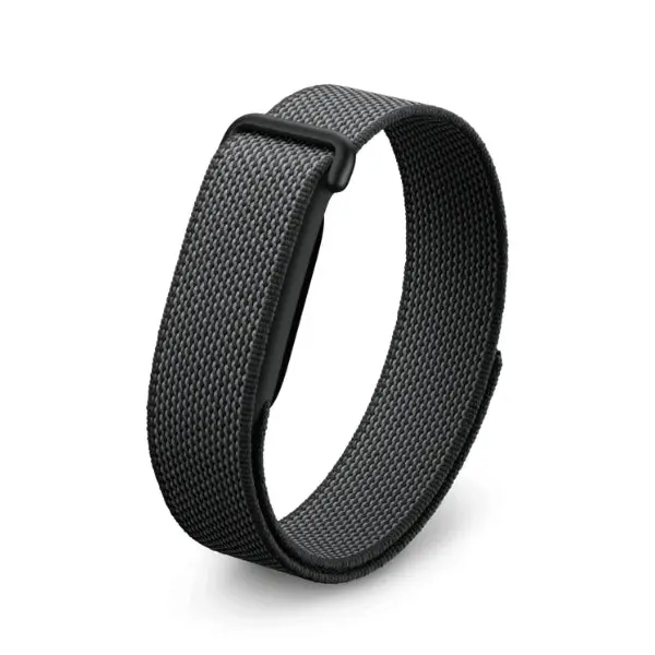 Google Fitbit Air screenless fitness tracker in Obsidian black