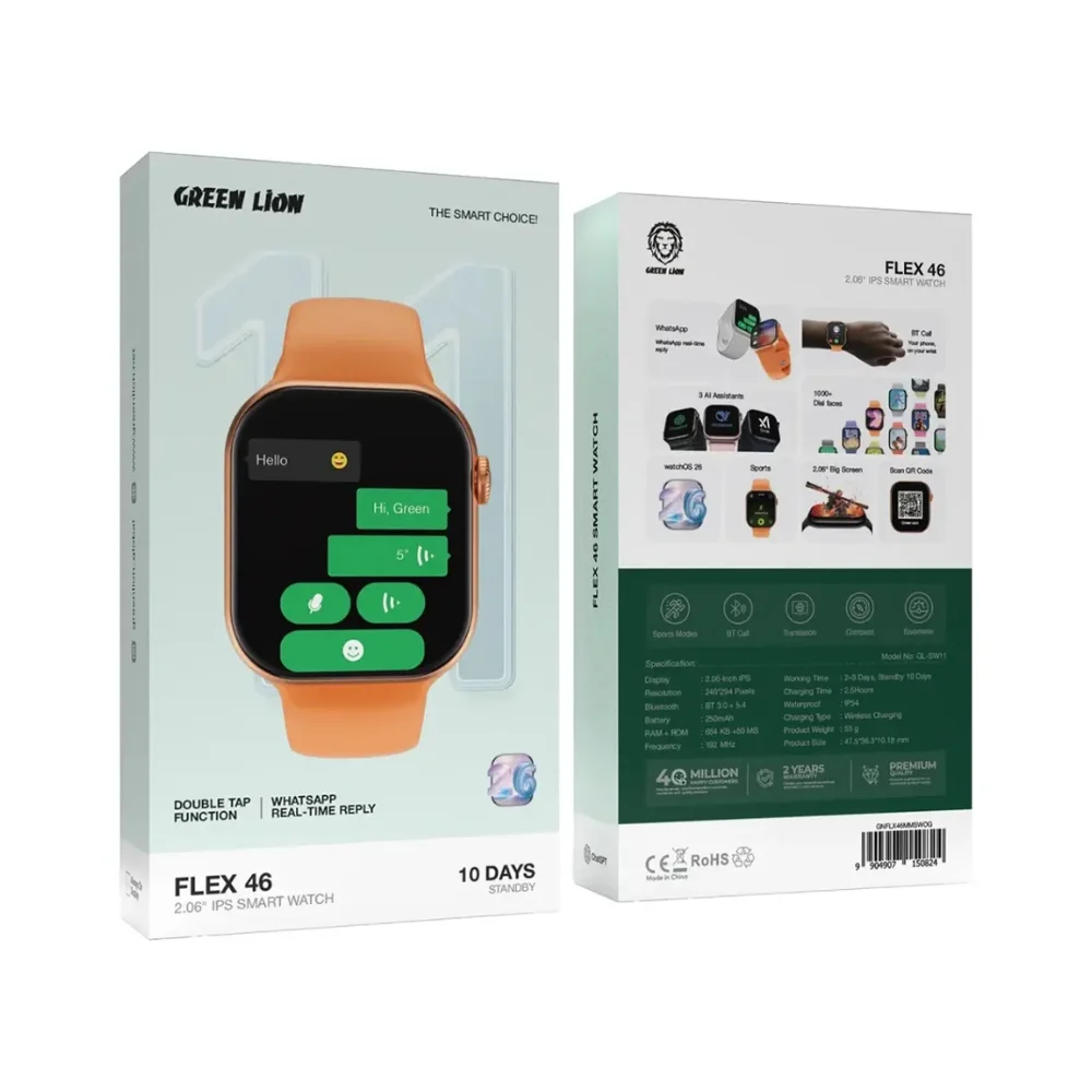 Green Lion Flex 46 Smart Watch (GL-SW11) – photo 4