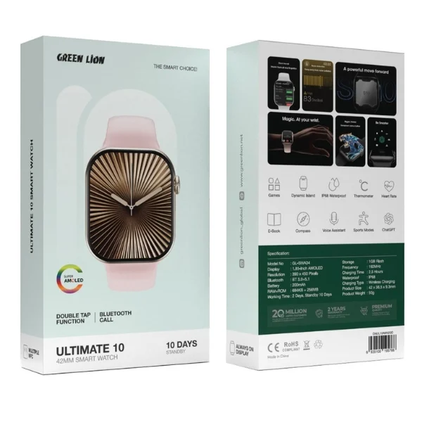 Green Lion GL-SWA34 Ultimate 10 42mm Smartwatch – photo 3