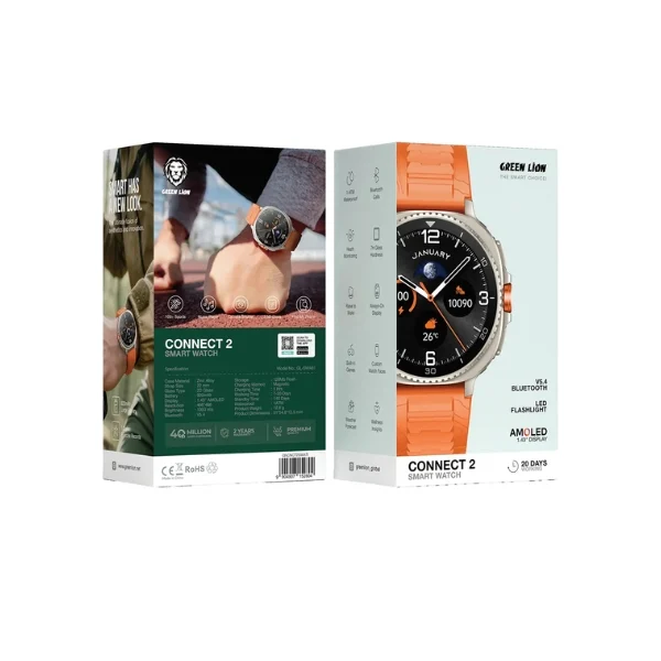 Green Lion GL-SWA61 Connect 2 Smart Watch - photo 2 - Shopo.lk