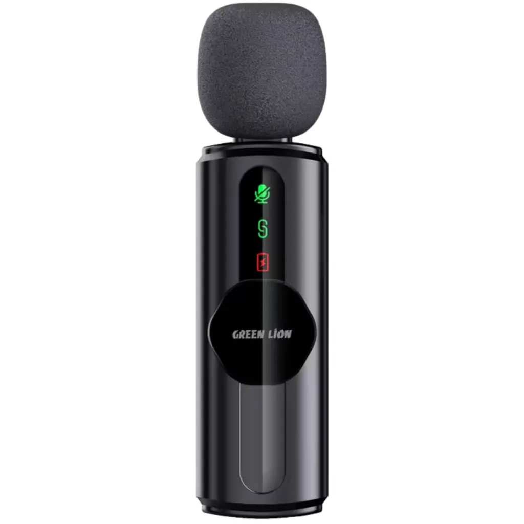 Green Lion GM-75X Noise Cancellation Wireless Microphone Black - photo 4 - Shopo.lk
