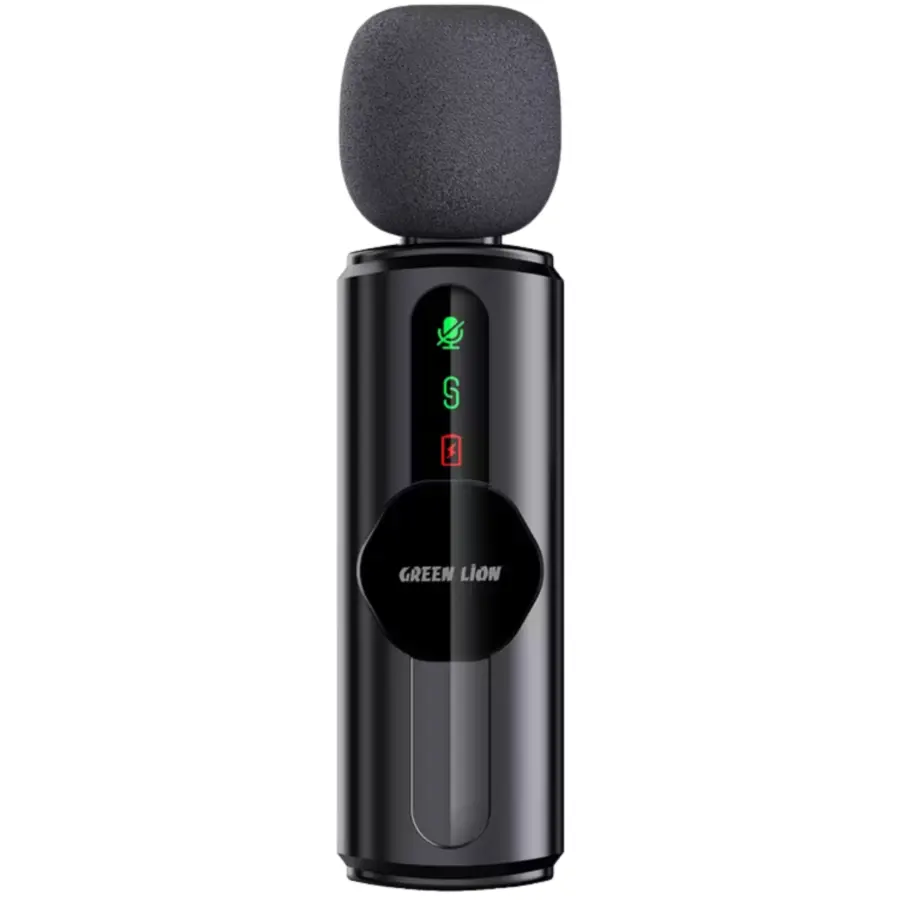 Green Lion GM-75X Noise Cancellation Wireless Microphone Black - photo 4 - Shopo.lk