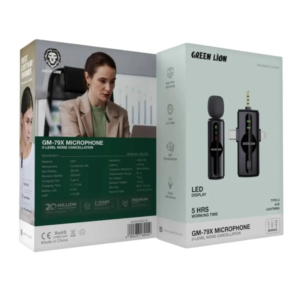 Green Lion GM-79X Multi-Interface Wireless Microphone – photo 4