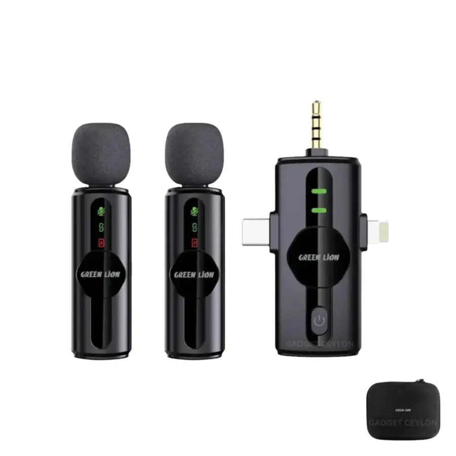 Green Lion GM-80X Wireless Noise Cancellation Microphone – photo 1