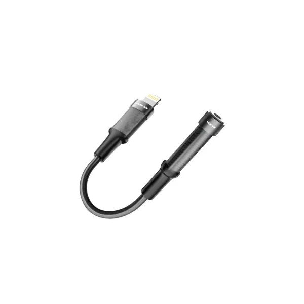 Green Lion Lightning to 3.5mm Audio Jack Earphone Adapter 12cm - Shopo.lk Sri Lanka