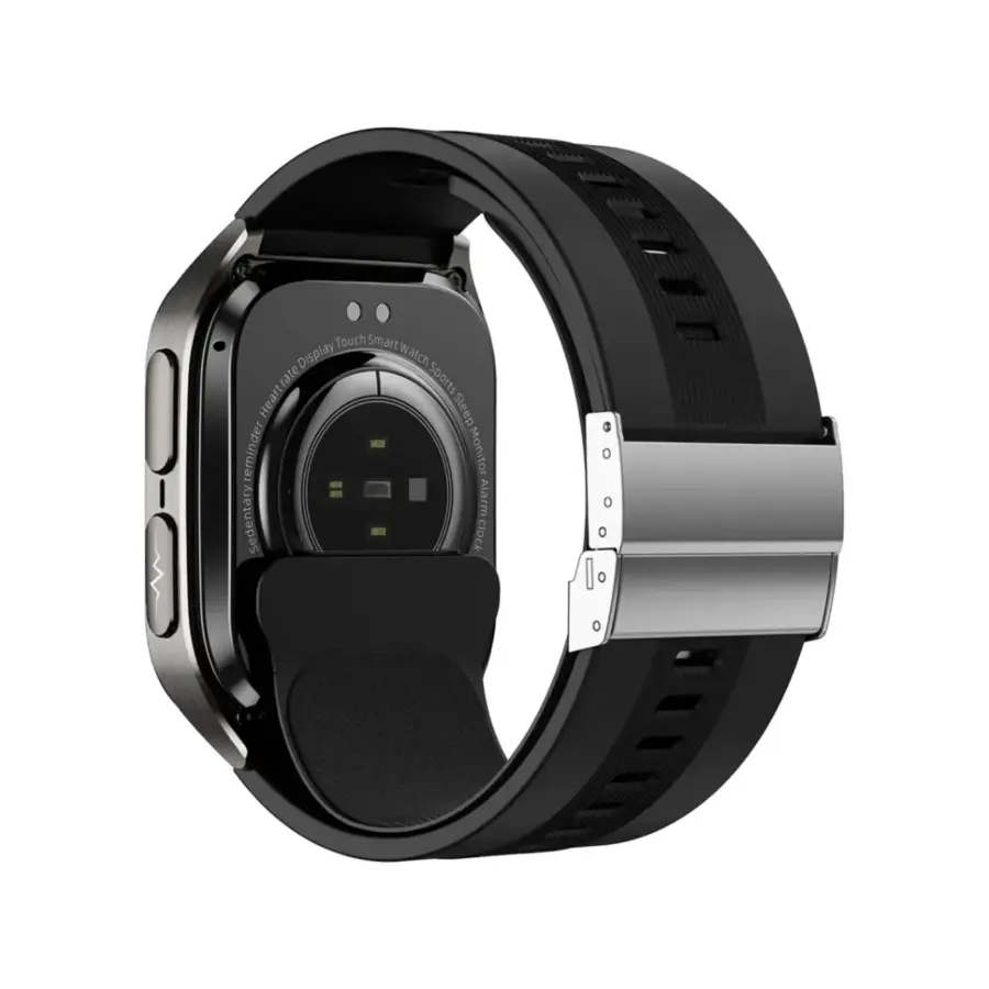 Close-up of the watch face