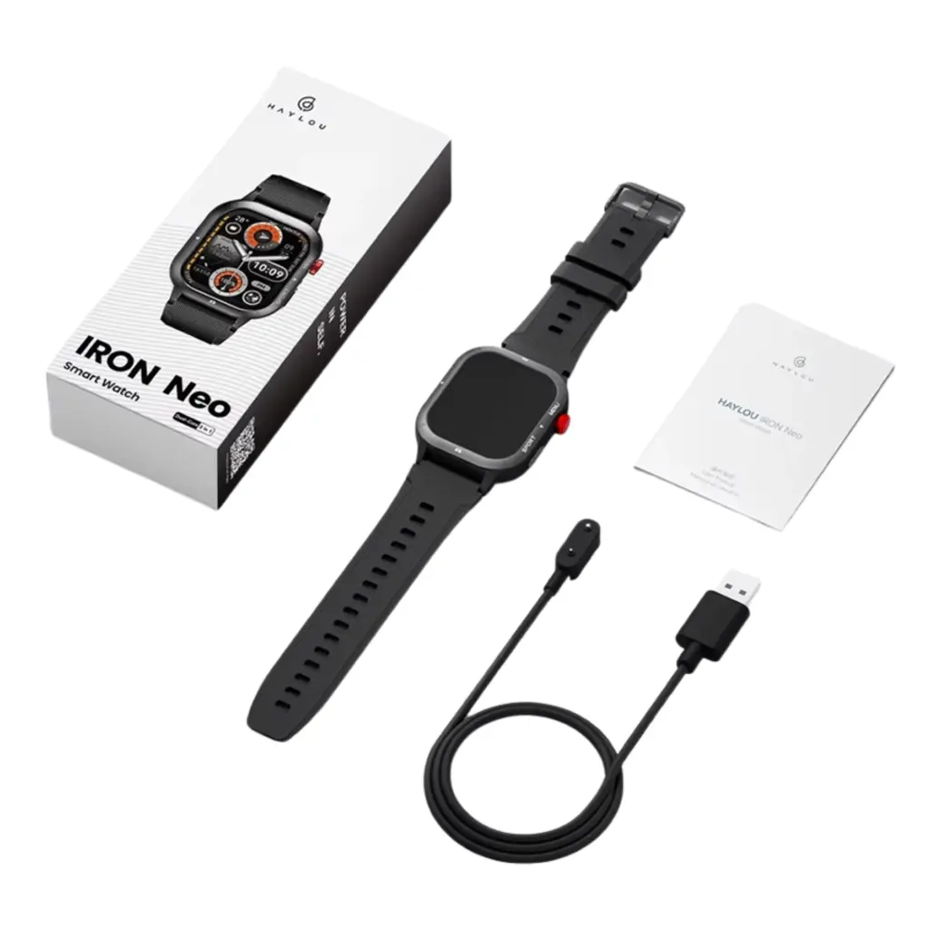 Haylou HF014 Iron Neo Smartwatch - photo 3 - Shopo.lk