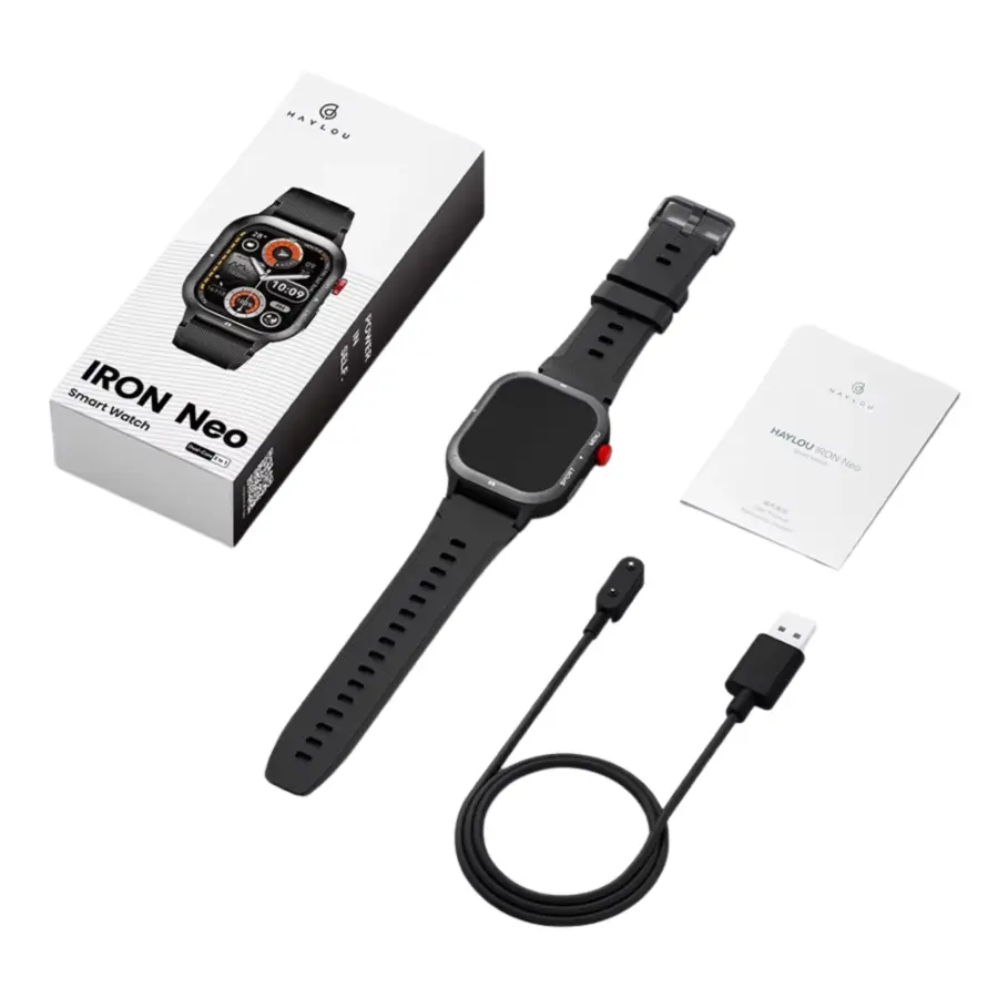 Haylou HF014 Iron Neo Smartwatch - photo 3 - Shopo.lk