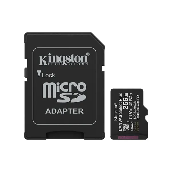 Kingston Canvas Select Plus 256GB microSD 150MB/s - Shopo.lk Sri Lanka