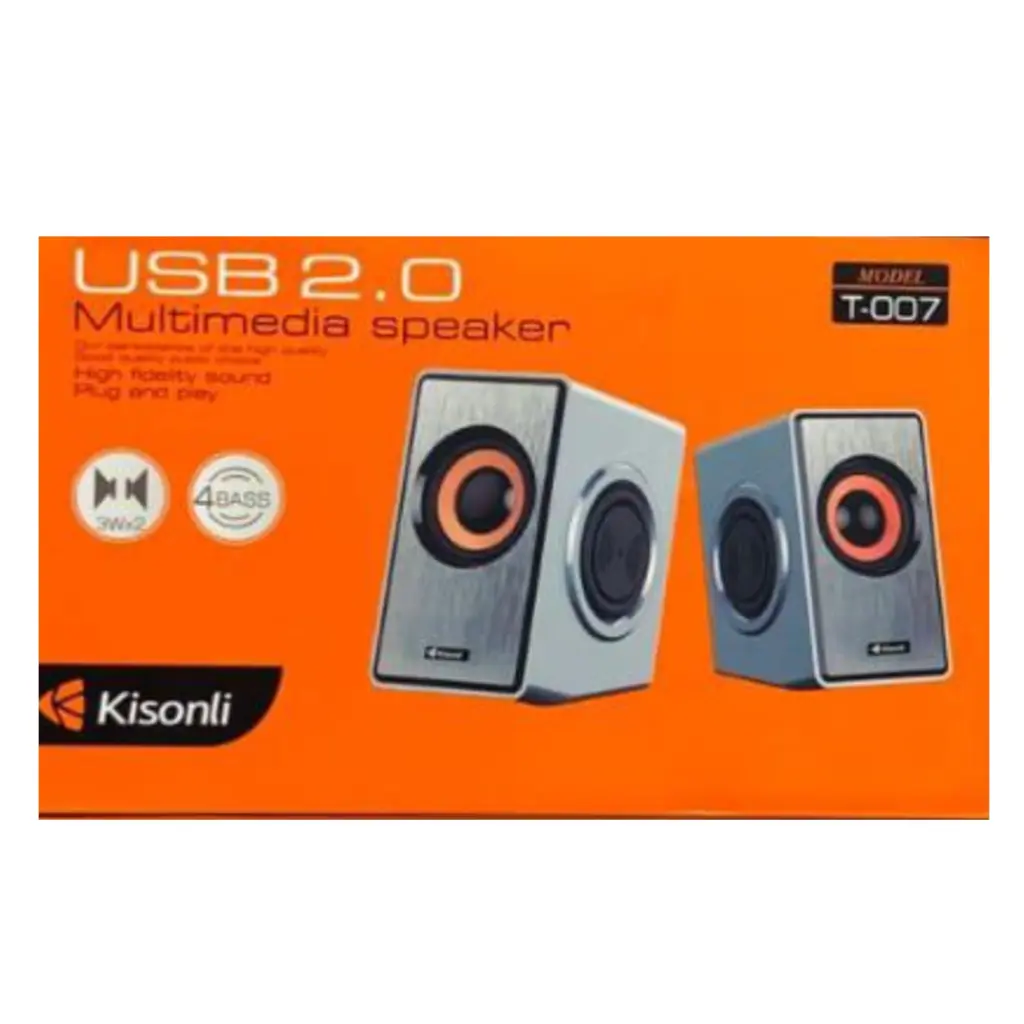 Kisonli T-007 Multimedia Speaker - photo 3 - Shopo.lk