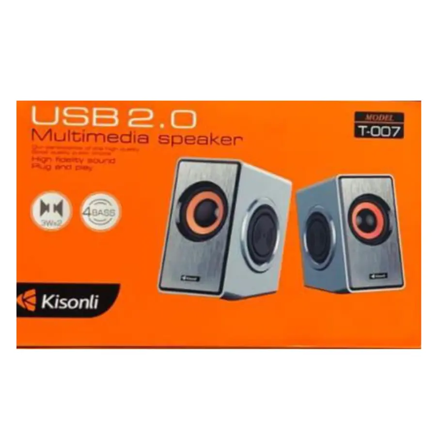 Kisonli T-007 Multimedia Speaker - photo 3 - Shopo.lk
