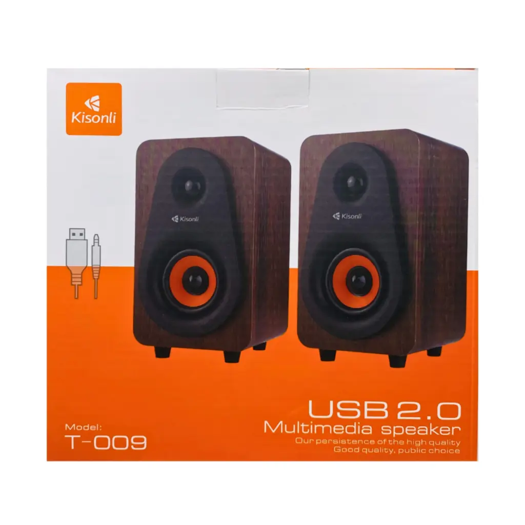 Kisonli T-009 Multimedia Speaker - photo 4 - Shopo.lk