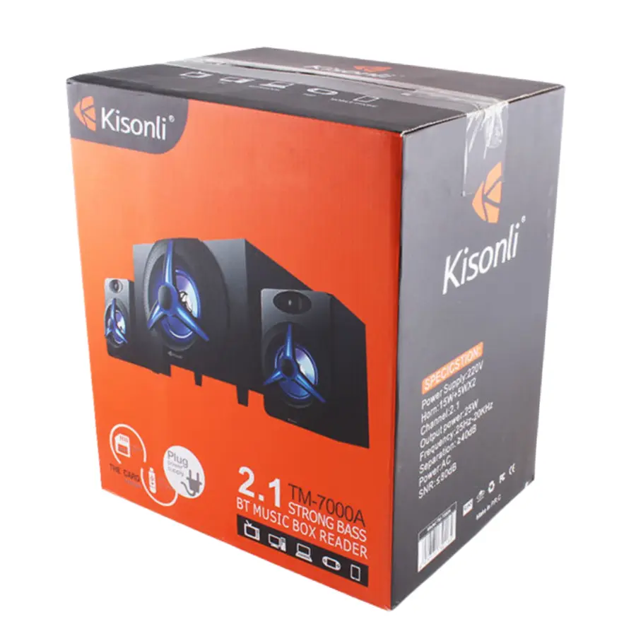 Kisonli TM-7000A Multimedia Speaker - photo 4 - Shopo.lk