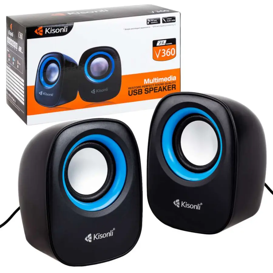 Kisonli V360 Mini Speaker - photo 2 - Shopo.lk