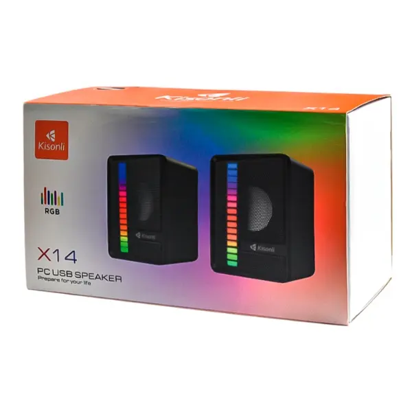 Kisonli X14 PC USB Speaker - photo 4 - Shopo.lk