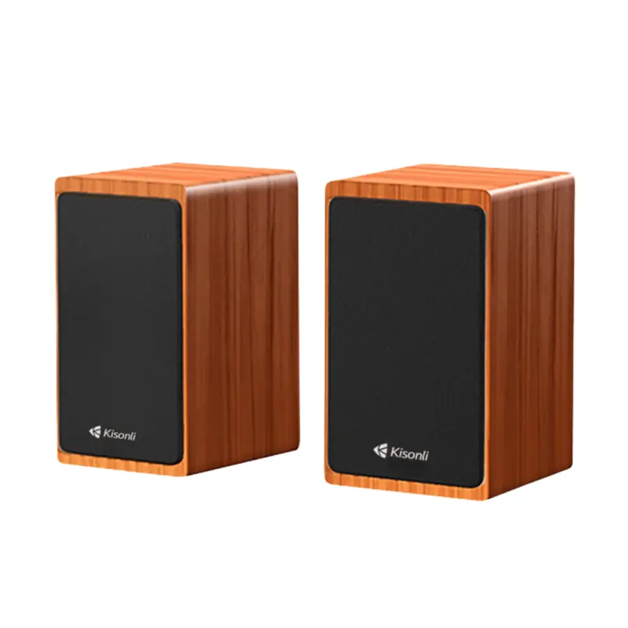 Kisonli X23 Wooden Multimedia Speaker - Shopo.lk Sri Lanka