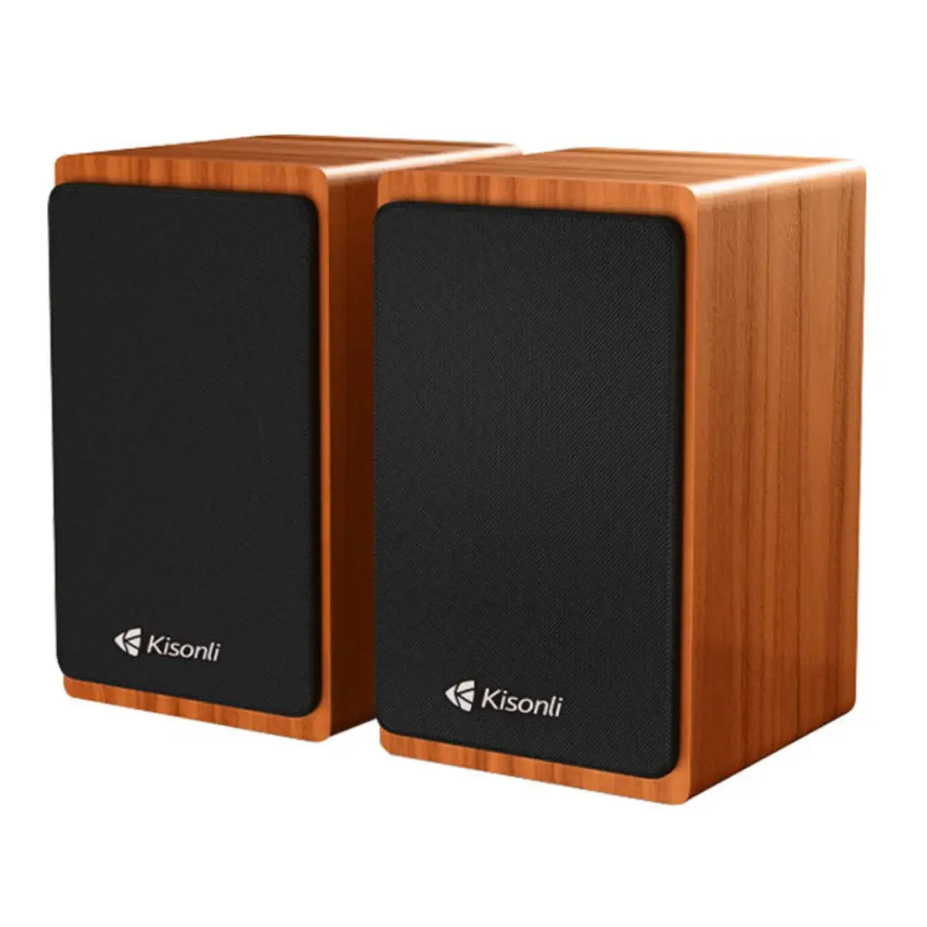 Kisonli X23 Wooden Multimedia Speaker - photo 3 - Shopo.lk