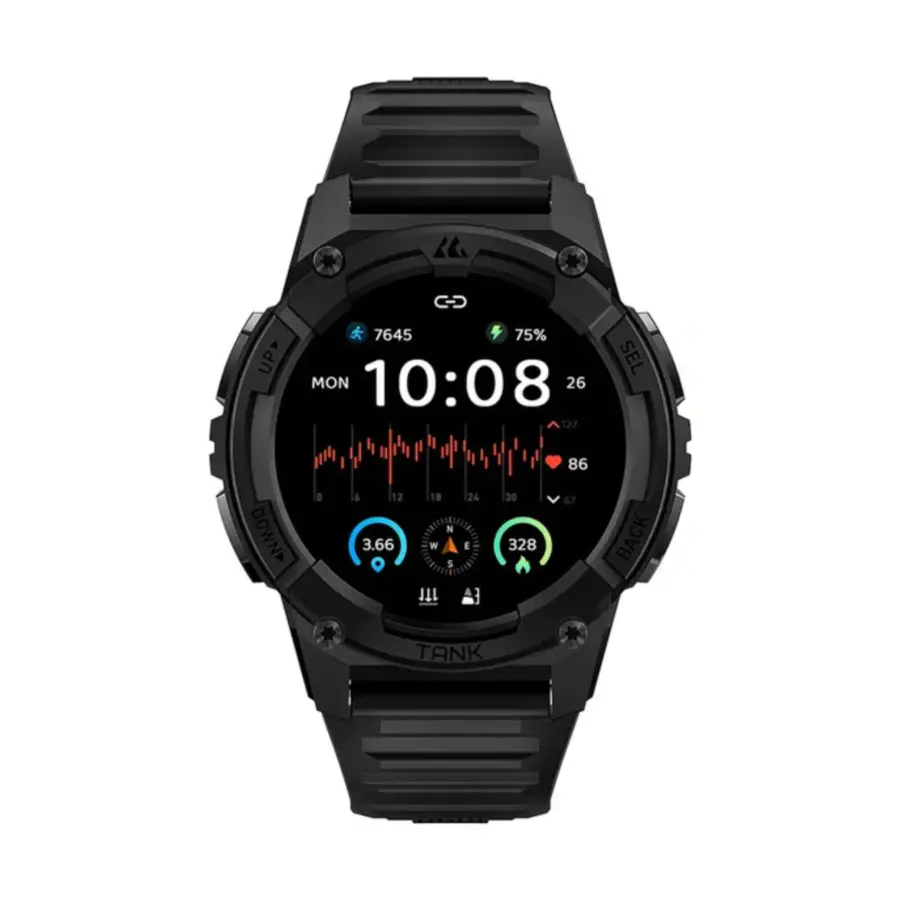 Kospet Tank S2 Smartwatch Black - photo 2 - Shopo.lk