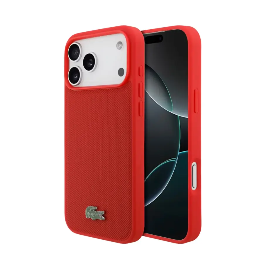 Lacoste Magsafe Leather Hard Case for iPhone 17 Pro Max - photo 2 - Shopo.lk