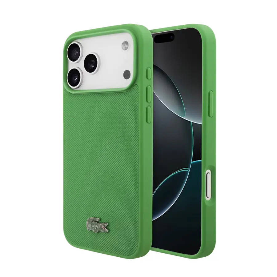 Lacoste Magsafe Leather Hard Case for iPhone 17 Pro Max - photo 3 - Shopo.lk
