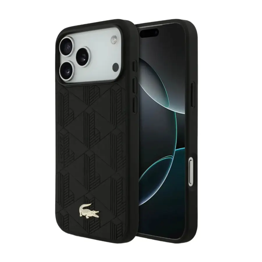 Lacoste Magsafe Leather Hard Case for iPhone 17 Pro Max - photo 5 - Shopo.lk