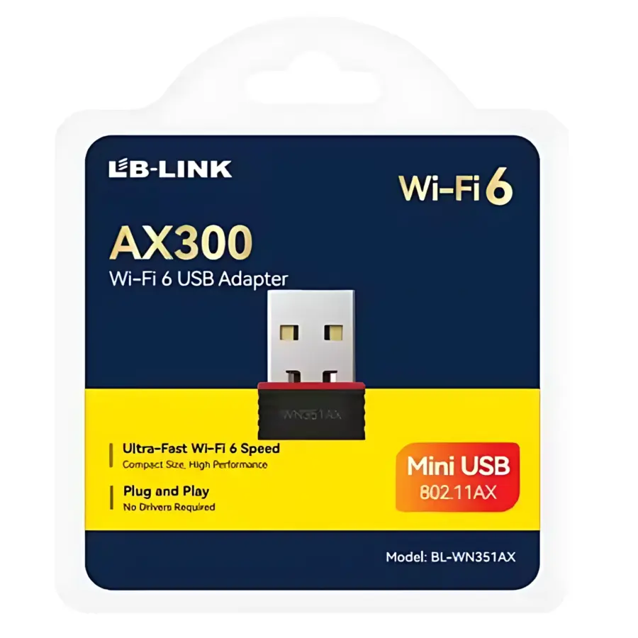 LB-Link BL-WN351AX AX300 Wifi 6 USB Adapter - photo 5 - Shopo.lk