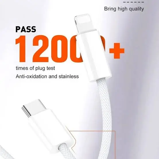 LDNIO LC901i 30w USB-C to LIGHTNING FAST CHARGING 1m BRAIDED DATA CABLE - Shopo.lk Sri Lanka