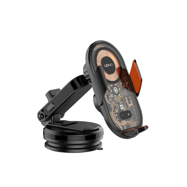 LDNIO MA30-1 Magnetic Wireless Car Holder - Shopo.lk Sri Lanka