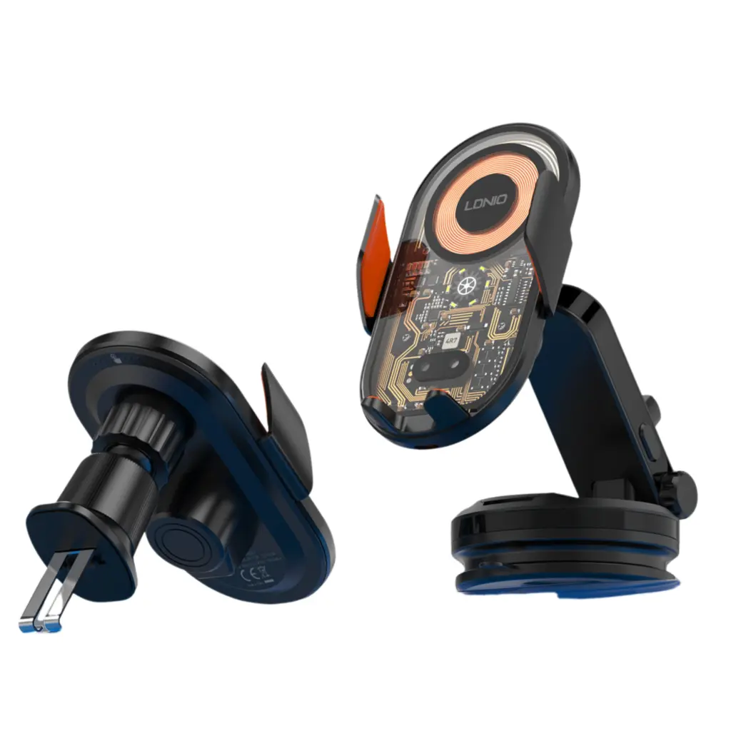 LDNIO MA30-1 Magnetic Wireless Car Holder - photo 2 - Shopo.lk