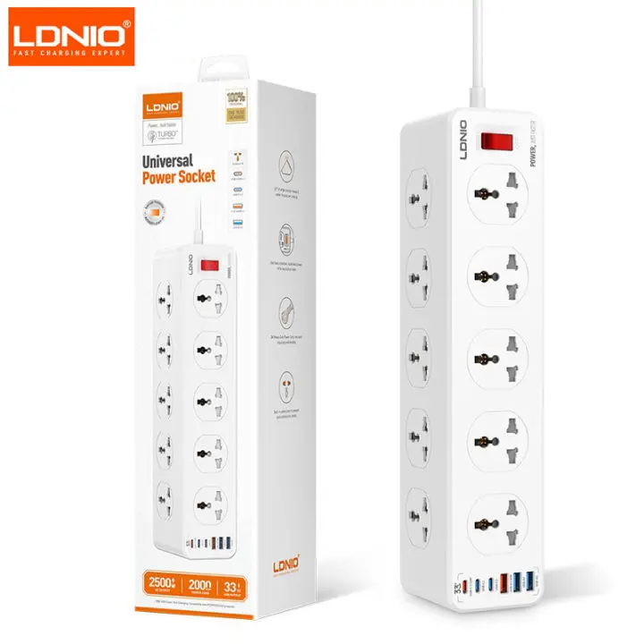 Ldnio SC10160C Power Sockets - Shopo.lk Sri Lanka