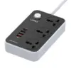 LDNIO SC3412 3 Power Socket + 20W USB-C PD + 3 USB QC3.0 Extension Power Cord - photo 2 - Shopo.lk