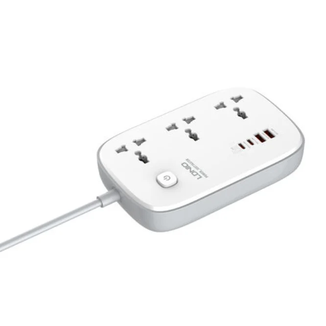 LDNIO SC3416 3250W Smart Guard Power Strip 2M - Shopo.lk Sri Lanka