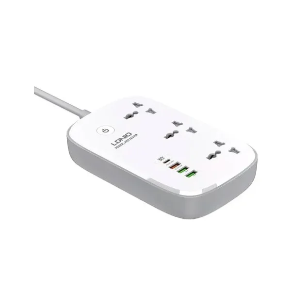 LDNIO SCW3451 3 AC Outlets Wi-Fi Smart Power Strip - Shopo.lk Sri Lanka