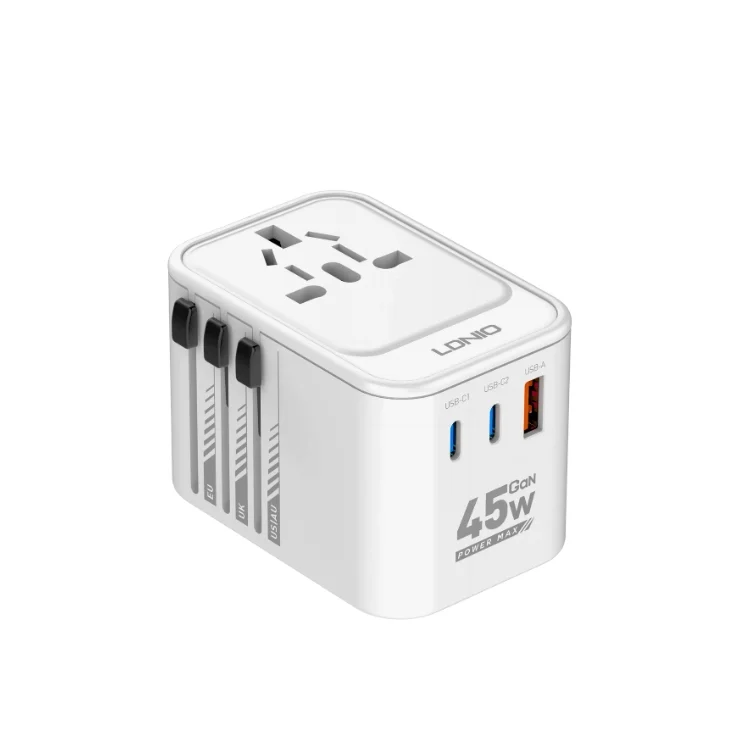 LDNIO Z8 45W GaN Travel Adapter - Shopo.lk Sri Lanka