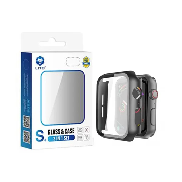 LITO S+ 2-in-1 Glass and Case for Smartwatch (40mm, 41mm, 44mm, 45mm, 49mm) - photo 5 - Shopo.lk