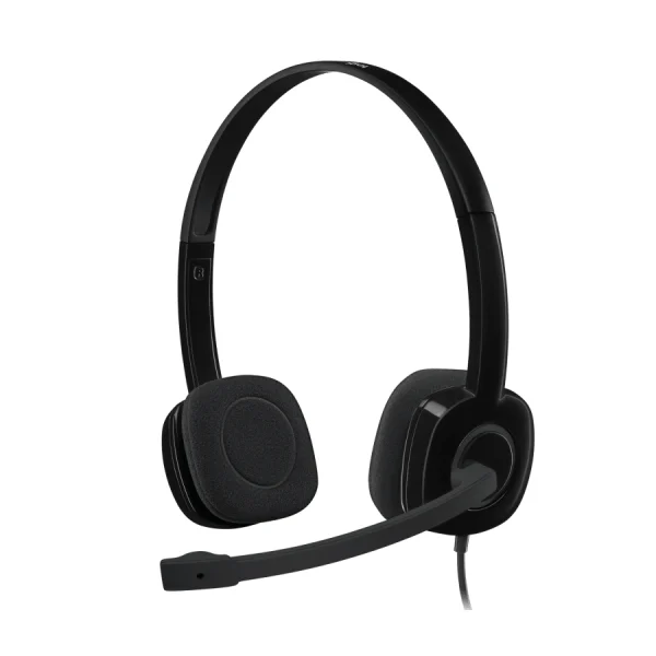 Logitech H151 Stereo Headset with Noise Cancelling Microphone - Shopo.lk Sri Lanka
