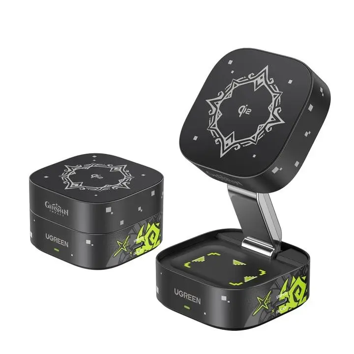 UGREEN 35316GI 2-in-1 15W Magnetic Wireless Charger Genshin Impact Edition - Shopo.lk Sri Lanka