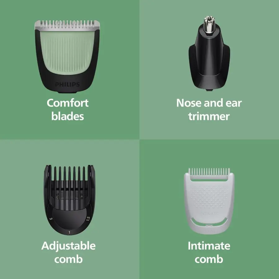 Philips MG3927/30 comfort blade, nose and ear trimmer, adjustable and intimate combs - Shopo.lk Sri Lanka