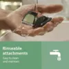 Philips MG3927/30 rinseable attachments under running water - Shopo.lk Sri Lanka