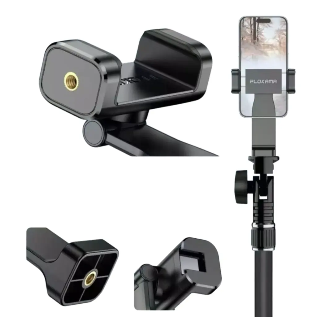 Plokama CL-20 Phone Clip Head For Connecting To Tripods - photo 3 - Shopo.lk