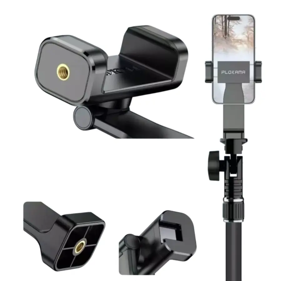 Plokama CL-20 Phone Clip Head For Connecting To Tripods - photo 3 - Shopo.lk