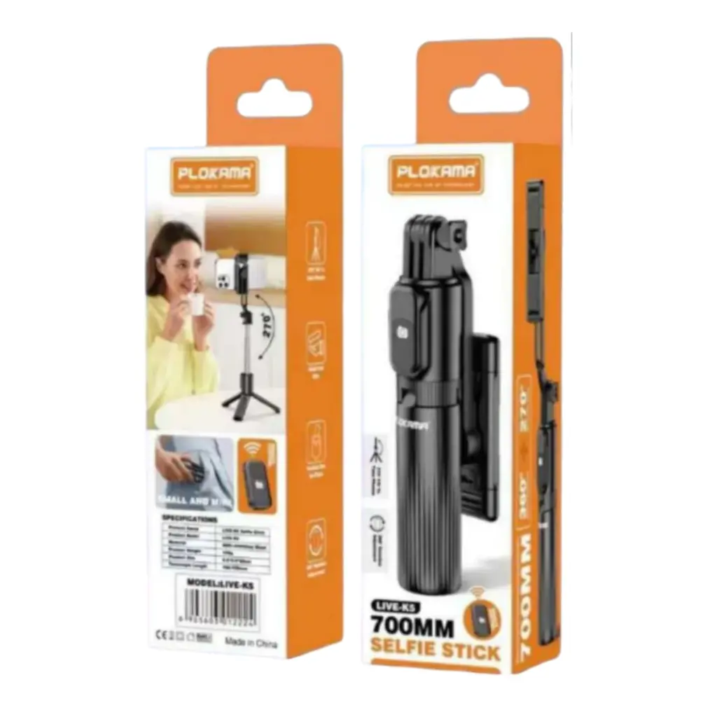 Plokama Live K5 LED Selfie Stick - photo 3 - Shopo.lk