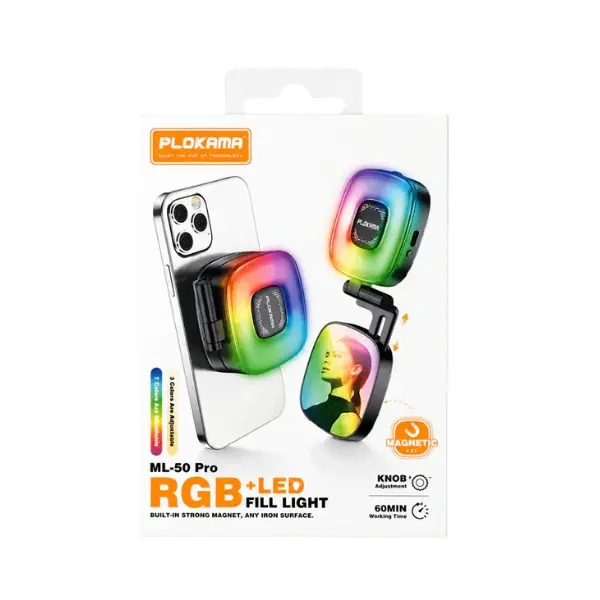 Plokama ML-50 Pro RGB Fill Light - photo 2 - Shopo.lk