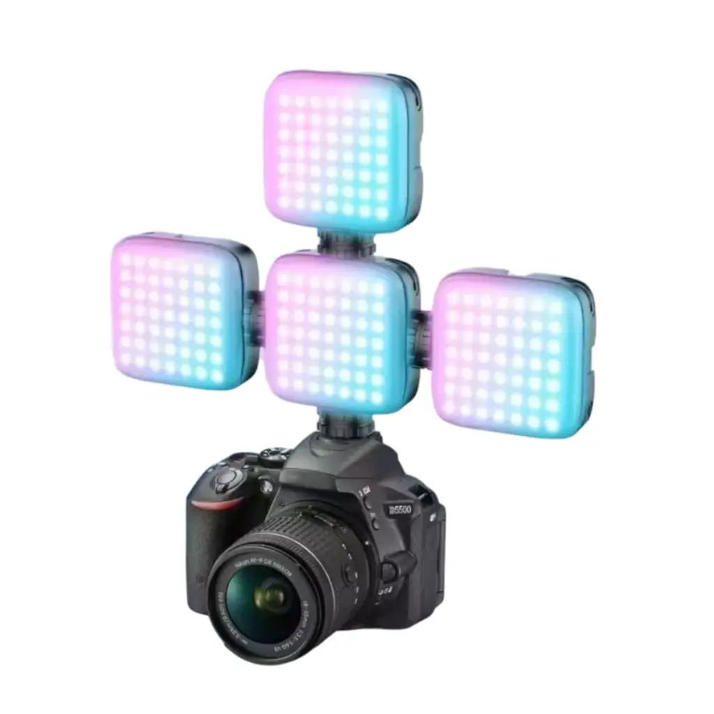 Plokama U80 Pro Portable RGB LED Light – Mini Photography Lamp Video Light for Mobile - photo 2 - Shopo.lk