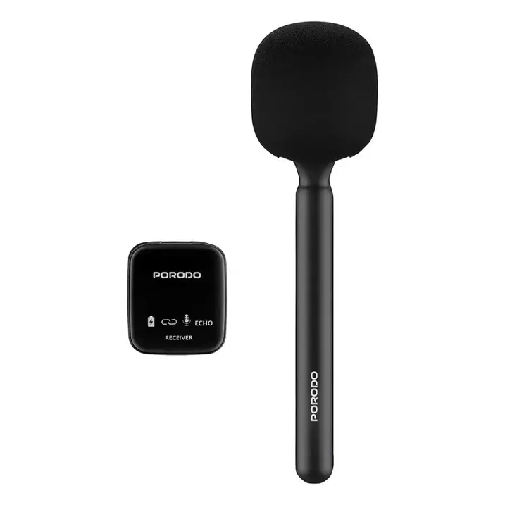 Porodo Handheld Lavalier Microphone - Shopo.lk Sri Lanka
